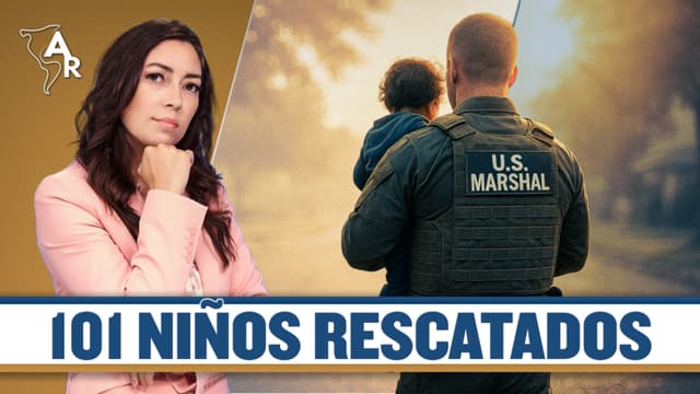 En EE.UU. salvan a 101 niños desaparecidos y a una ciudad en peligro