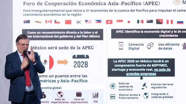 México va por nueva economía centrada en datos, inteligencia artificial y energía: Marcelo Ebrard