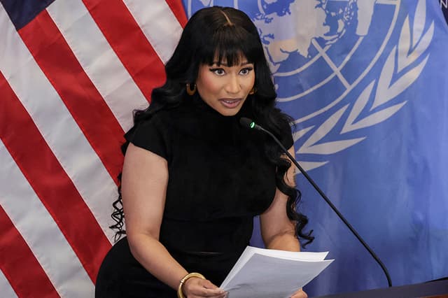 "La fe está siendo atacada", dice Nicki Minaj en discurso sobre persecución de cristianos nigerianos