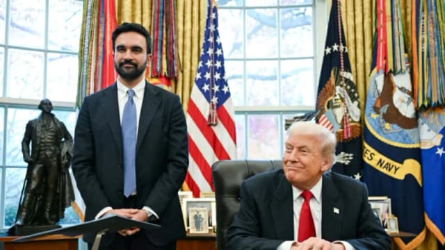 Trump y Mamdani destacan puntos en común en reunión en la Casa Blanca