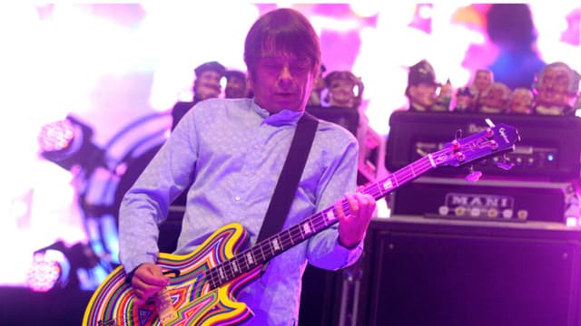 El cantante Gary Mounfield, de la banda The Stone Roses, se presenta en el escenario durante el primer día del Coachella Valley Music & Arts Festival, el 12 de abril de 2013 en Indio, California. (Foto de Kevin Winter/Getty Images para Coachella)