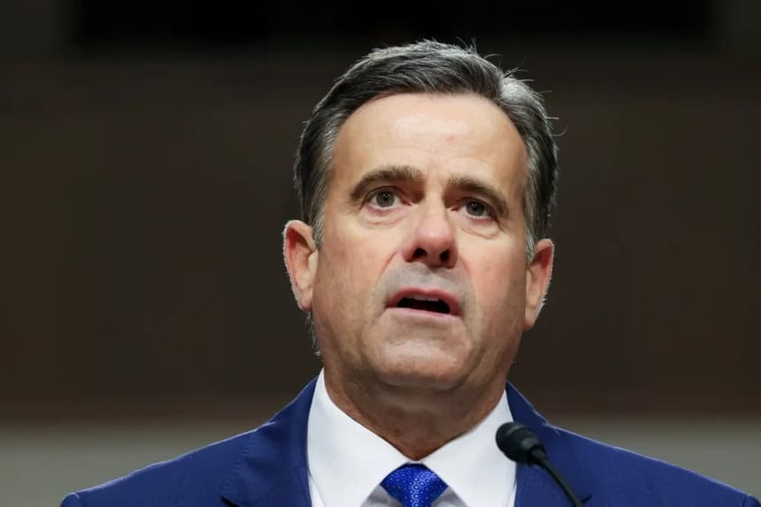John Ratcliffe testifica ante una audiencia del Comité de Inteligencia del Senado sobre su nominación para director de la CIA, en el Capitolio, en Washington, el 15 de enero de 2025. (Jemal Countess/AFP vía Getty Images)