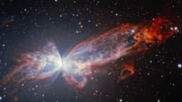 Telescopio en Chile captura impresionante imagen de una mariposa cósmica