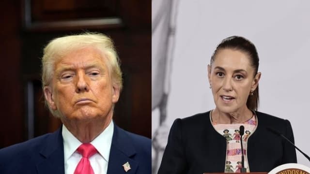 Trump abre la puerta a terminar el T-MEC y Sheinbaum defiende su vigencia