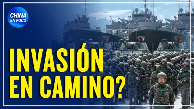 ¿Invasión en Camino?: Imágenes revelan acumulación de buques chinos apuntando a Taiwán