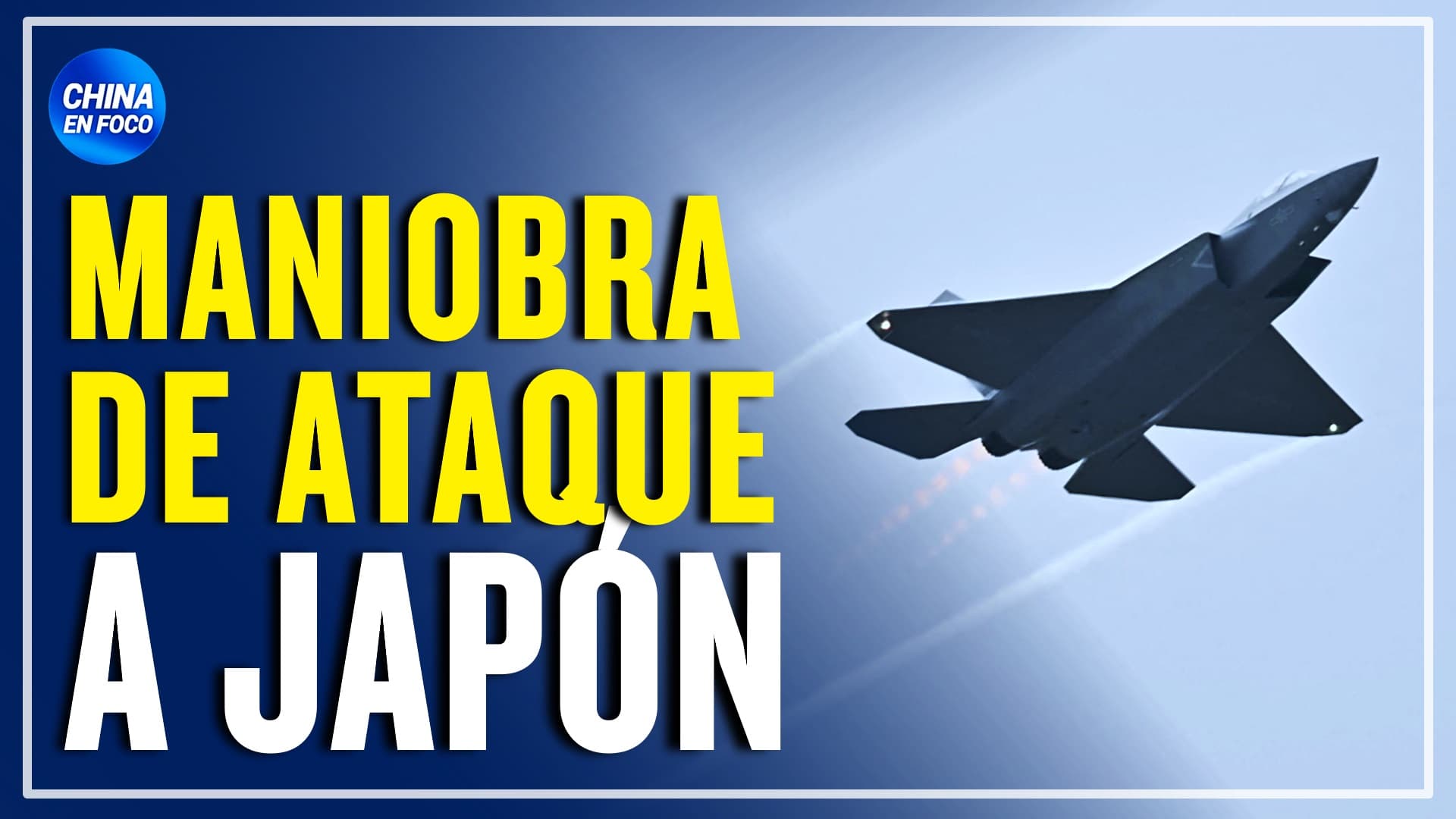 ¿Buscan iniciar una guerra?: Avión chino a punto de disparar a aviones japoneses