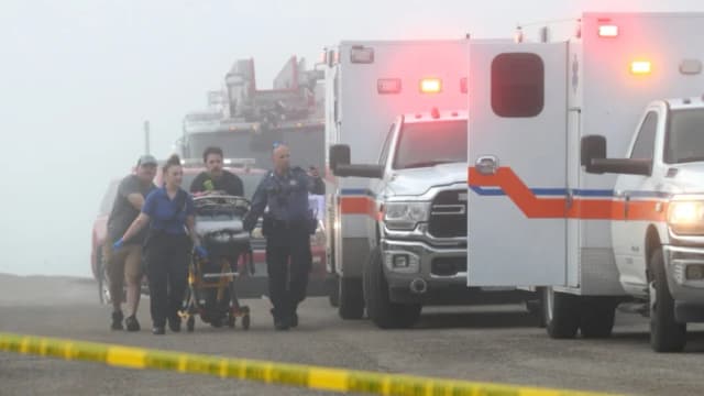 Mueren al menos 5 personas tras estrellarse avión de la Marina mexicana en Texas