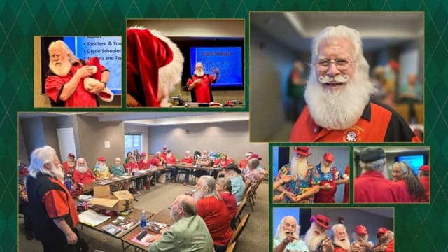 Barbas reales, corazón sincero: Lo que se necesita para ser Papá Noel