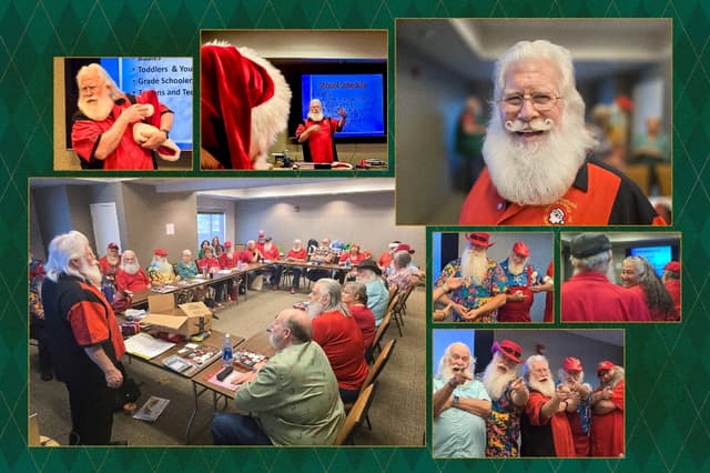 Barbas reales, corazón sincero: Lo que se necesita para ser Papá Noel