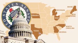 Las 8 elecciones al Senado de EE. UU. más importantes a seguir en 2026