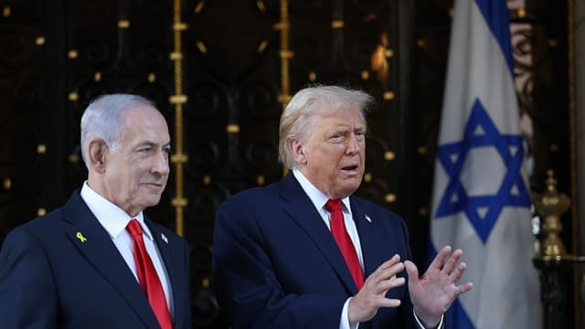 Trump dice que indulto a Netanyahu "podría llegar pronto", oficina de Herzog indica lo contrario