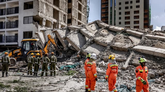Día en fotos: accidente en Kenia, terremoto en México y fuertes nevadas