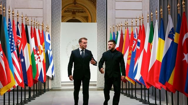 Zelenski visita París para mantener conversaciones con líderes europeos y enviados estadounidenses