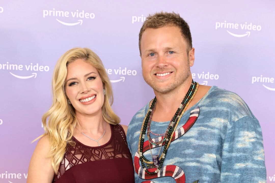 Heidi Montag (izq.) y Spencer Pratt asisten a la fiesta del solsticio de verano de Prime Video en el Santa Monica Proper Hotel en Santa Mónica, California, el 21 de junio de 2022. (Amy Sussman/Getty Images para Prime Video)