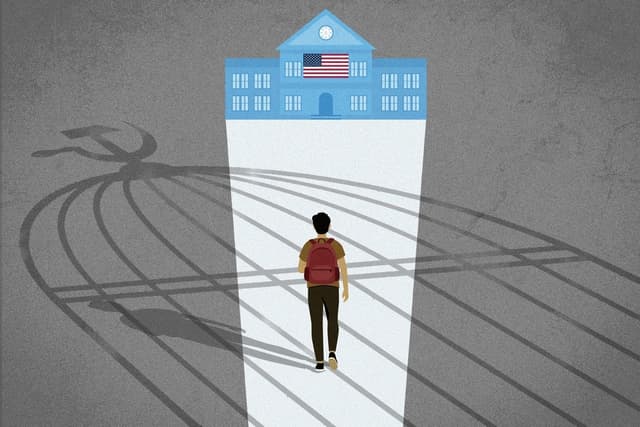 Detrás del grupo que controla a los estudiantes chinos en Estados Unidos