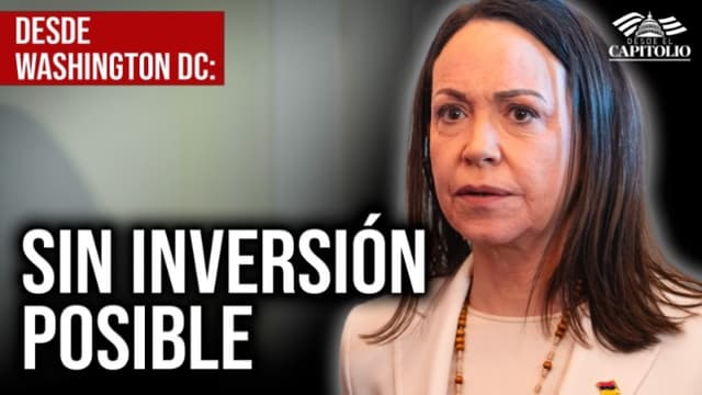 Machado se reúne con Trump y advierte: “Venezuela no atraerá inversión real”