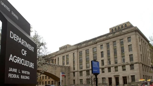 El edificio del Departamento de Agricultura en Washington el 18 de marzo de 2012. (Reuters)