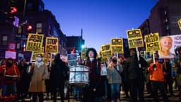 Manifestantes protestan contra la administración Trump y el ICE en varias partes de Estados Unidos