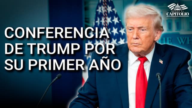 Trump muestra a criminales ilegales capturados y defiende su primer año de mandato