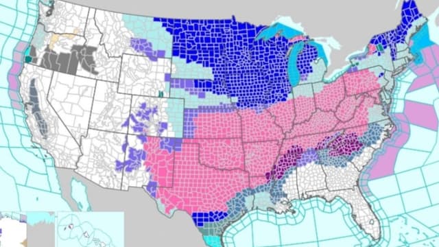 Agencia Meteorológica alerta sobre tormenta de hielo "catastrófica" para millones de personas en EE. UU.