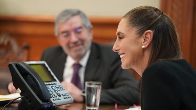Sheinbaum y Trump coinciden en que tuvieron una "productiva" llamada
