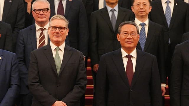Starmer dice que Gran Bretaña desea una "relación sofisticada" con China