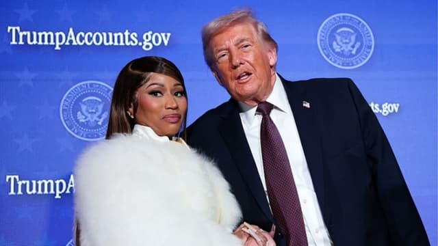 Nicki Minaj afirma que Trump le regaló una tarjeta Gold