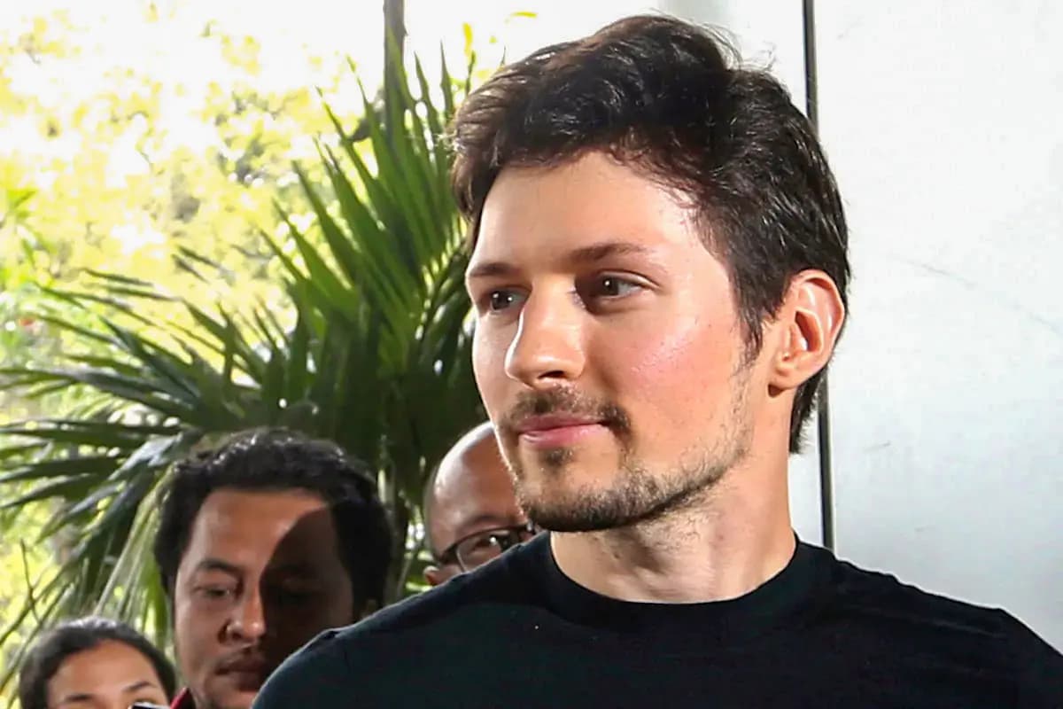 El cofundador de Telegram, Pavel Durov, aparece en un evento en Yakarta, Indonesia, el 1 de agosto de 2017. (Tatan Syuflana/AP Photo).