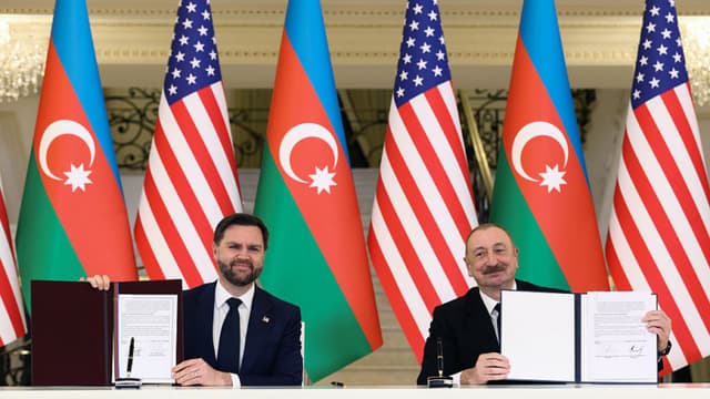 EE. UU. y Azerbaiyán firman acuerdo de asociación estratégica durante visita de Vance