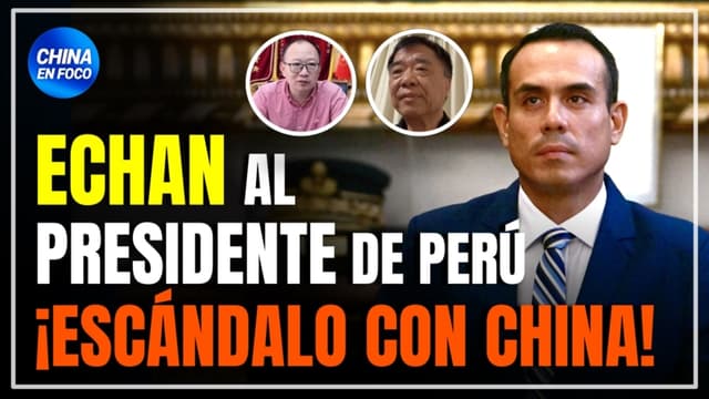 Echan al presidente de Perú por reuniones secretas con empresarios de China