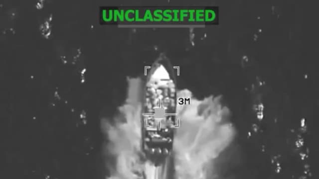 EE. UU. informa haber atacado otro barco con drogas en el mar Caribe, mueren 3 personas