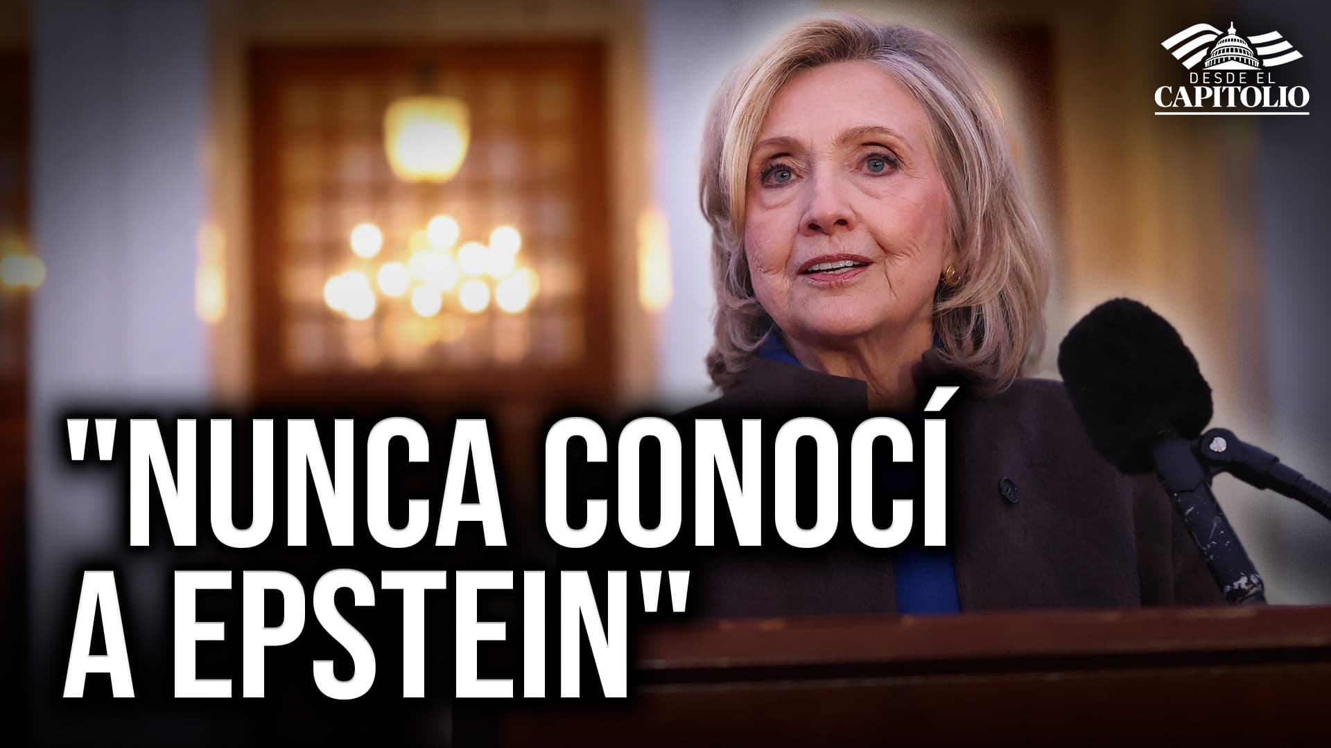 Las interrogantes que deja la audiencia de Hillary Clinton por caso Epstein