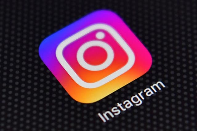 El logotipo de Instagram, en esta foto de archivo. (Carl Court/Getty Images)
