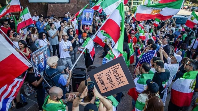 Iraníes estadounidenses expresan su patriotismo tras los ataques contra Irán