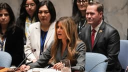 Melania Trump insta a consejo de la ONU a fomentar la paz a través de la educación y la tecnología