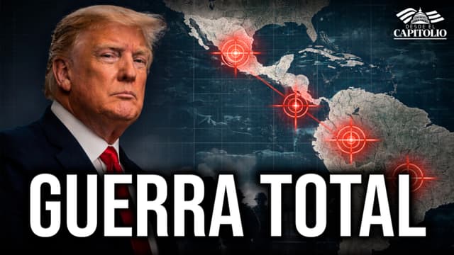 Trump se prepara para guerra contra cárteles junto a Latinoamérica