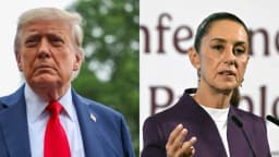 Trump insiste en que Sheinbaum "no debería haber rechazado" su ayuda contra los cárteles