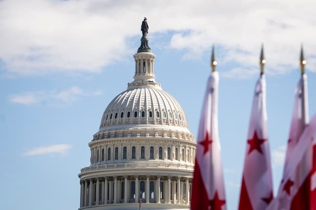 El Capitolio de Estados Unidos el 9 de marzo de 2026. (Madalina Kilroy/The Epoch Times)
