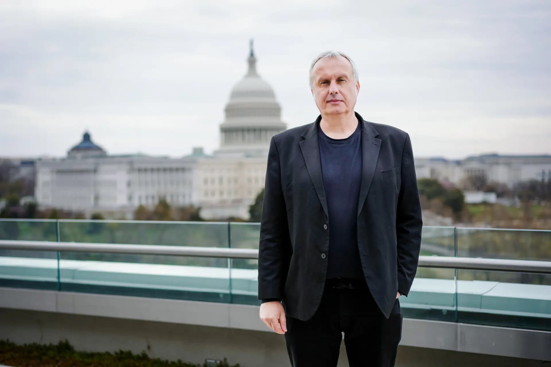Tomas Pojar, investigador sénior del Centro para Europa y Eurasia del Instituto Hudson y exasesor de seguridad nacional del gobierno checo, en Washington el 18 de marzo de 2026. (Madalina Kilroy/The Epoch Times)