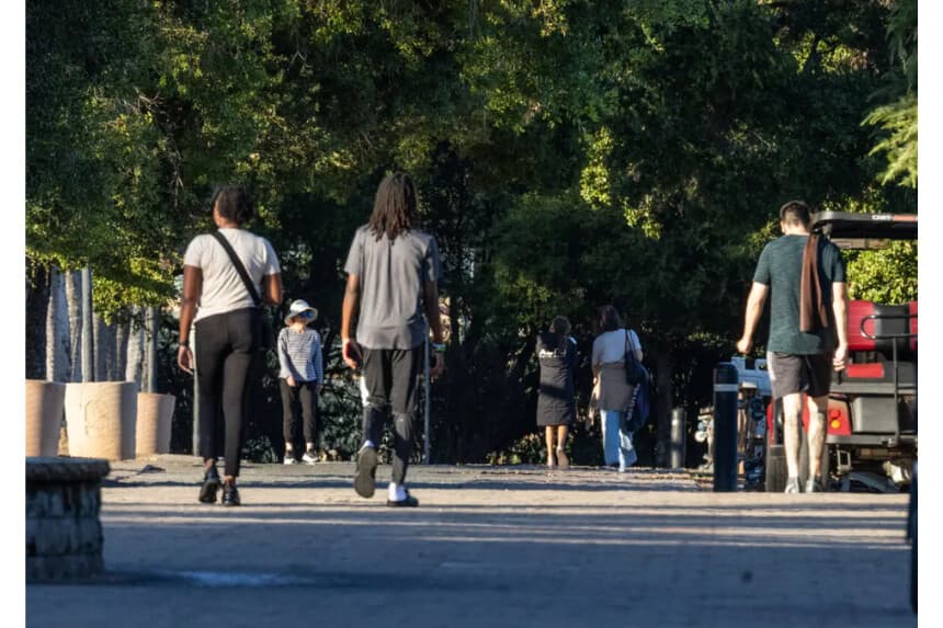 Universidad de Stanford en Palo Alto, California, el 31 de julio de 2025. (John Fredricks/The Epoch Times)