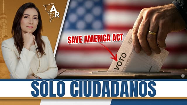 Imagen de SAVE America Act: La gente dice ‘sí ‘ pero el senado no se decide