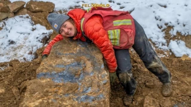 El proyecto de antimonio Treasure Creek de Felix Gold en Alaska muestra resultados prometedores en las pruebas de mineral de estibina. (Cortesía de Felix Gold)