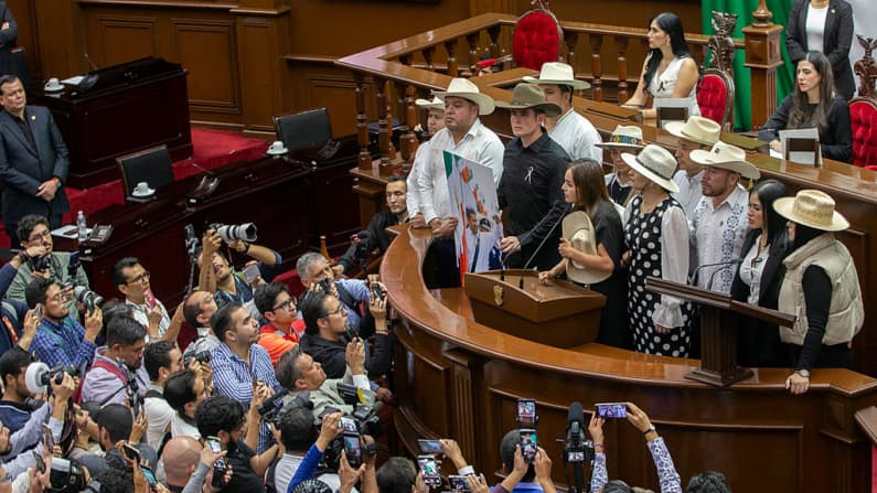 Una majadería en el Senado o la degradación política de un régimen