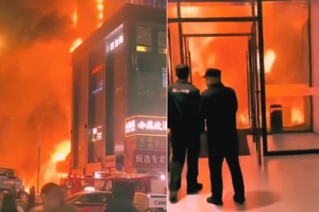 Testigos dudan sobre cifra oficial de víctimas en incendio de rascacielos en China