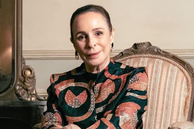 Alina Fernández Revuelta, hija del antiguo líder cubano Fidel Castro, en Colombia en 2022. (Cortesía de Alina Fernández Revuelta/Ana María Gallón)