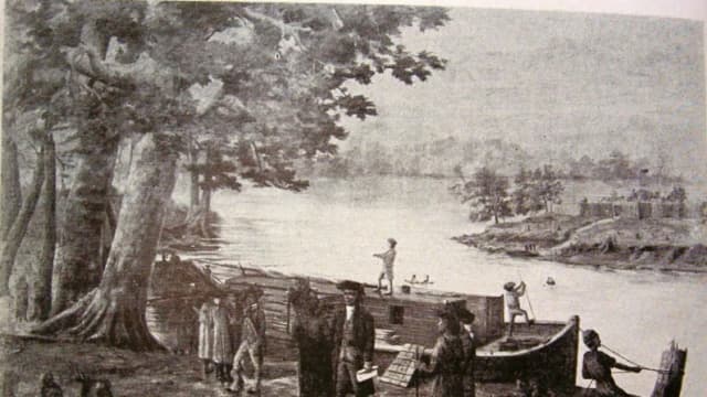 Cómo 48 hombres construyeron el primer asentamiento del Territorio del Noroeste