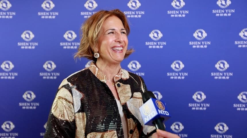Isabel Borrego Cortés en la función de Shen Yun Performing Arts celebrada en el Auditorio Víctor Villegas el 28 de marzo de 2026. (NTD)

