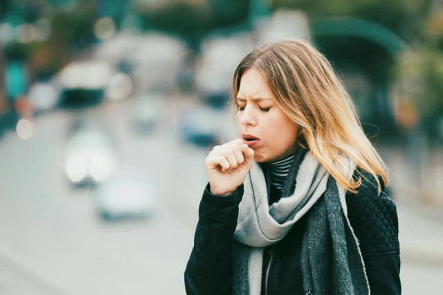 Lo que refleja la flema en el organismo.