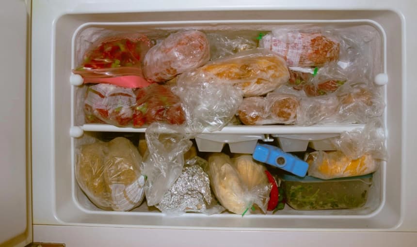 Alimentos en un refrigerador. (JulyLo Studio/Shutterstock)