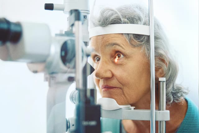 Examen de la vista. (Drazen Zigic/Shutterstock).